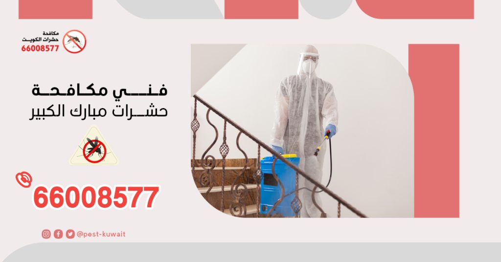 شركة فني مكافحة حشرات مبارك الكبير 66008577